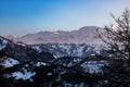 Winter in Almaty mountains