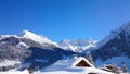 Winter Austria snow Mountain Alps beautiluf