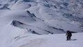 Alphubel ascent in the Swiss Alps Royalty Free Stock Photo