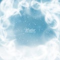 Winter background. Eps10. Royalty Free Stock Photo