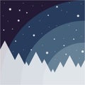 Winter background illustration. Season background illustratrion