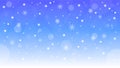 winter background with nice snowflakes Royalty Free Stock Photo