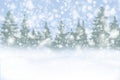 Winter background of snow and the frost with free space for your decoration. Christmas background Royalty Free Stock Photo
