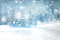 Winter background of snow and the frost with free space for your decoration. Christmas background