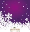 Winter background, snowflakes Royalty Free Stock Photo