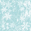 Winter background, snowflakes Royalty Free Stock Photo