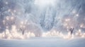 winter background, winter holidays concept, Empty panoramic winter,