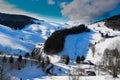 Winter in the Black forest in Germany