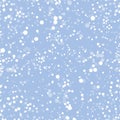 Winter blizzard, seamless pattern for your design Royalty Free Stock Photo