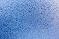 Winter blue background of snowflakes and frost Royalty Free Stock Photo