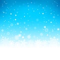 Winter blue background Royalty Free Stock Photo