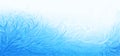 Winter blue curly ice frost christmas background. Vector illustration Royalty Free Stock Photo