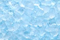 Winter blue ice cube texture abstract or natural cold background Royalty Free Stock Photo