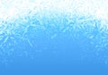 Winter blue ice frost background Royalty Free Stock Photo