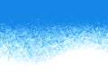 Winter blue ice frost background Royalty Free Stock Photo