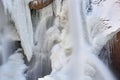 Winter Boulder Falls