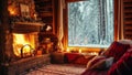 Winter Cabin Interior