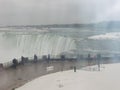 Niagara Falls Ontario Canada in the Winter Royalty Free Stock Photo