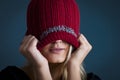 Winter cap Royalty Free Stock Photo