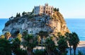 Santa Maria Island - Tropea, Calabria, Italy Royalty Free Stock Photo