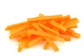 Winter carrot cut in julienne