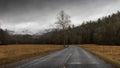 Winter in Cataloochee Valley, Great Smoky Mountains National Par Royalty Free Stock Photo