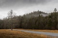 Winter in Cataloochee Valley, Great Smoky Mountains National Par Royalty Free Stock Photo