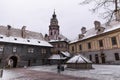 Winter in Cesky Krumlov. Czech Republic Royalty Free Stock Photo