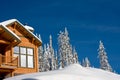 Winter chalet Royalty Free Stock Photo