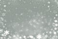 Winter christmas background witch white snowflakes