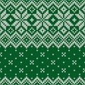 Winter Christmas sweater of fairisle design