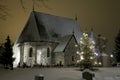 Winter church