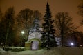 Winter church