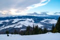 Winter in Cindrel mountains