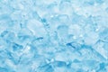 Winter blue ice cube texture or natural cold background Royalty Free Stock Photo