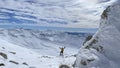 Winter climbing success in challenging mountains and amazing views