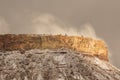 Winter weather on the rim of Hurricane Mesa test facility in Southern Utah