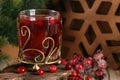 Winter cranberry tea