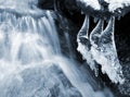 Winter creek Royalty Free Stock Photo