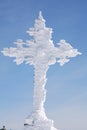 Winter cross Royalty Free Stock Photo