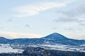 Winter Czech landscape