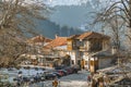 Winter Day Scene, Metsovo, Greece