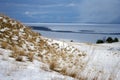 Winter in Dead dunes Royalty Free Stock Photo