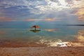 Winter in the Dead Sea Royalty Free Stock Photo