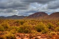 Winter Desert Storm Royalty Free Stock Photo