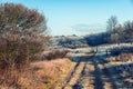 Winter Dirt Road