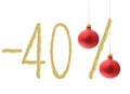 Winter 40% discount