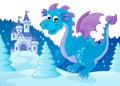 Winter dragon theme image 2