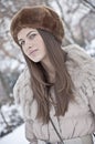 Winter dress up Royalty Free Stock Photo