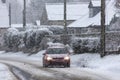 Winter Driving - Heavy Snow Shower